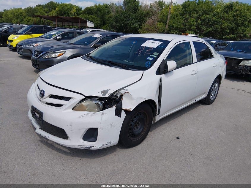 2013 Toyota Corolla VIN 5YFBU4EE9DP211296 IAAI salvage auction — NORMAL WEAR, Original (Texas), sold $1,100 on 2026-07-29 (photo 2)