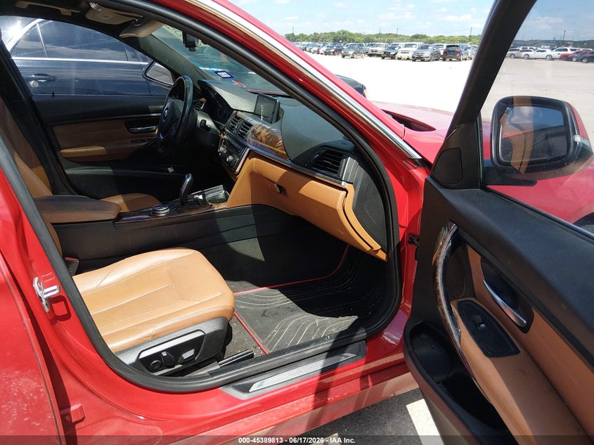 2014 BMW 3 series VIN WBA3B3C5XEJ982702 IAAI salvage auction — NORMAL WEAR, Original (Texas), sold $1,000 on 2026-07-06 (photo 5)