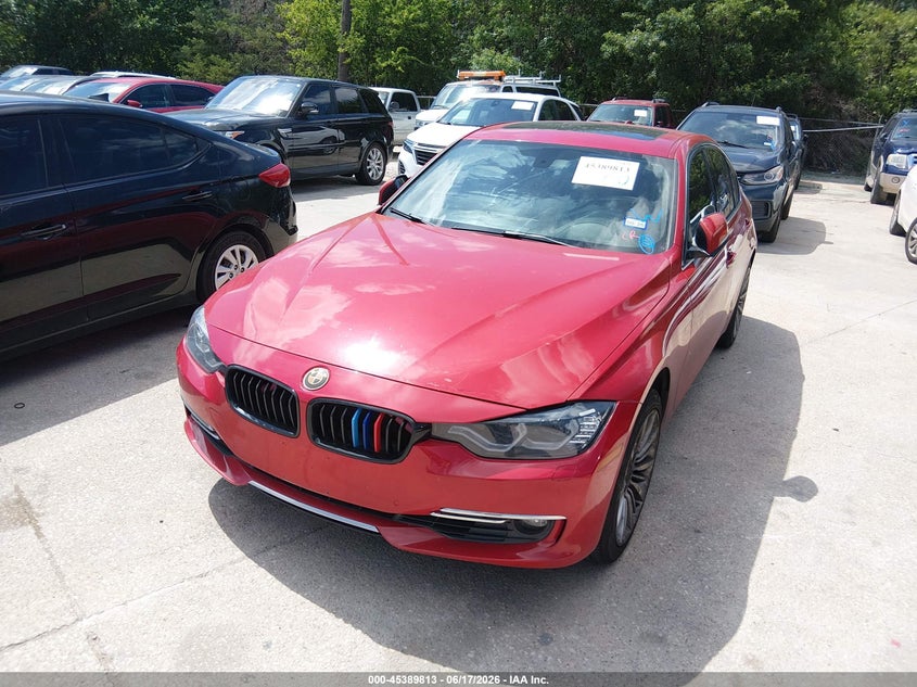 2014 BMW 3 series VIN WBA3B3C5XEJ982702 IAAI salvage auction — NORMAL WEAR, Original (Texas), sold $1,000 on 2026-07-06 (photo 6)