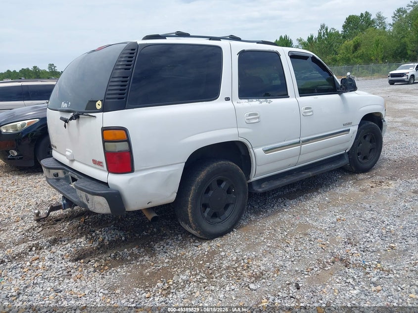 2004 Gmc Yukon VIN 1GKEC13Z64J292075 IAAI salvage auction — NORMAL WEAR, Clear (Alabama), sold $900 on 2026-07-10 (photo 4)