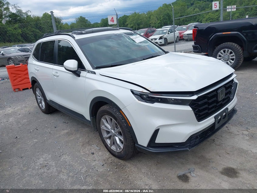 2023 Honda Cr-v VIN 7FARS4H70PE002034 IAAI salvage auction — FRONT & REAR, Salvage Title, sold $11,000 on 2026-07-21 (photo 1)