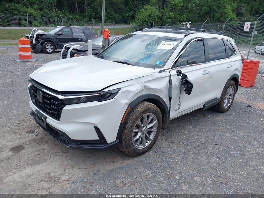 2023 Honda Cr-v VIN 7FARS4H70PE002034 IAAI salvage auction — FRONT & REAR, Salvage Title, sold $11,000 on 2026-07-21 (photo 2)