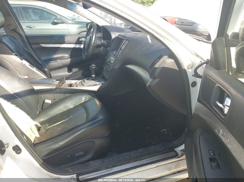 2012 Infiniti G37 VIN JN1CV6AP9CM933540 IAAI salvage auction — SIDE, Repossession Paperwork (Georgia), sold $700 on 2026-07-22 (photo 5)