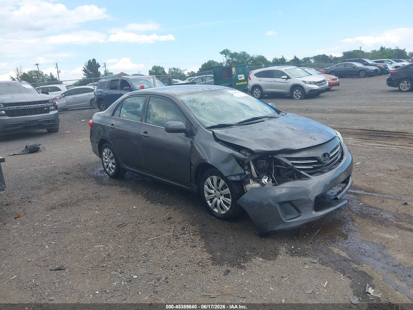2013 Toyota Corolla VIN 2T1BU4EE8DC984275 IAAI salvage auction — FRONT END, Salvage Title, sold $1,600 on 2026-07-19 (photo 1)