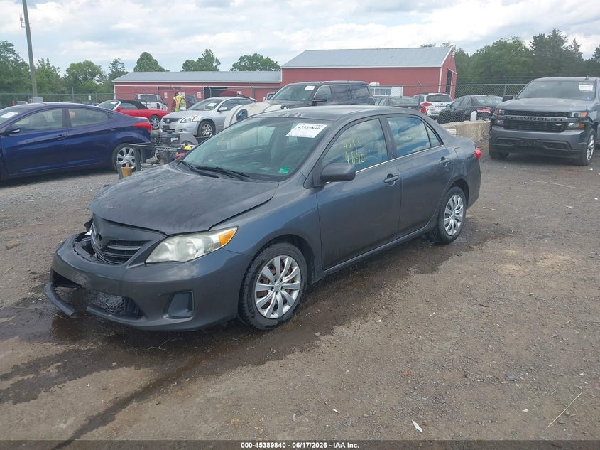 2013 Toyota Corolla VIN 2T1BU4EE8DC984275 IAAI salvage auction — FRONT END, Salvage Title, sold $1,600 on 2026-07-19 (photo 2)