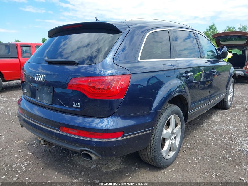 2014 Audi Q7 VIN WA1LMAFE3ED004435 IAAI salvage auction — NORMAL WEAR, Clear (New York), sold $575 on 2026-07-23 (photo 4)