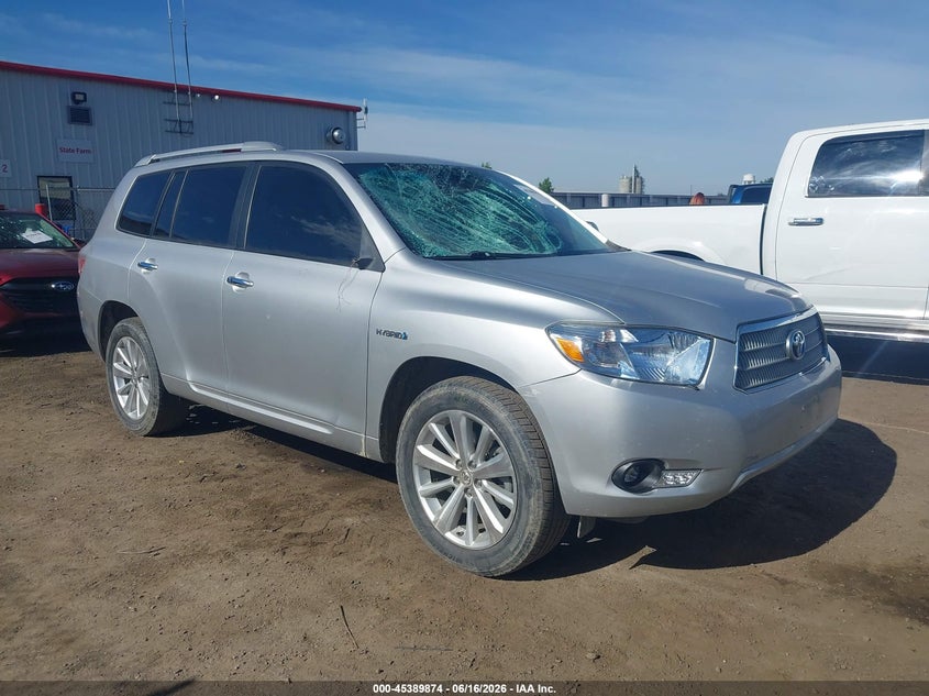 2009 Toyota Highlander VIN JTEEW41A192032651 IAAI salvage auction — FRONT END, Salvage (Idaho), sold $850 on 2026-07-18 (photo 1)