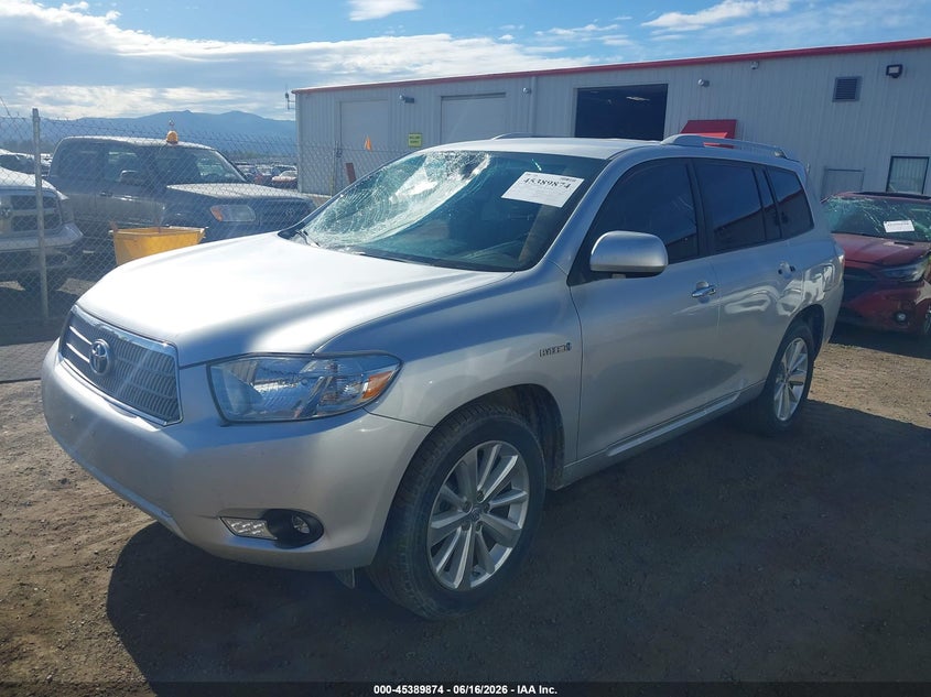 2009 Toyota Highlander VIN JTEEW41A192032651 IAAI salvage auction — FRONT END, Salvage (Idaho), sold $850 on 2026-07-18 (photo 2)