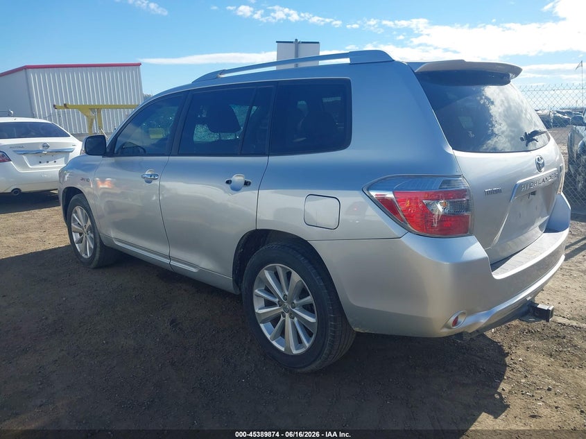 2009 Toyota Highlander VIN JTEEW41A192032651 IAAI salvage auction — FRONT END, Salvage (Idaho), sold $850 on 2026-07-18 (photo 3)