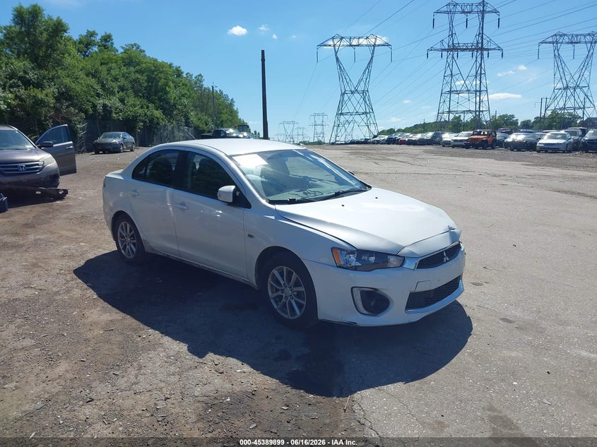 2016 Mitsubishi Lancer VIN JA32U2FUXGU010846 IAAI salvage auction — FRONT END, Salvage (Pennsylvania), sold $625 on 2026-07-10 (photo 1)