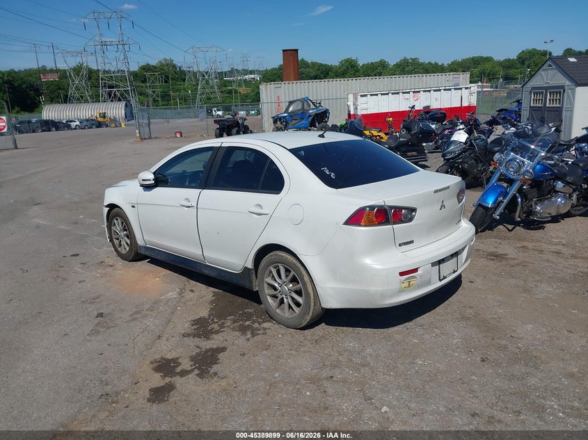 2016 Mitsubishi Lancer VIN JA32U2FUXGU010846 IAAI salvage auction — FRONT END, Salvage (Pennsylvania), sold $625 on 2026-07-10 (photo 3)