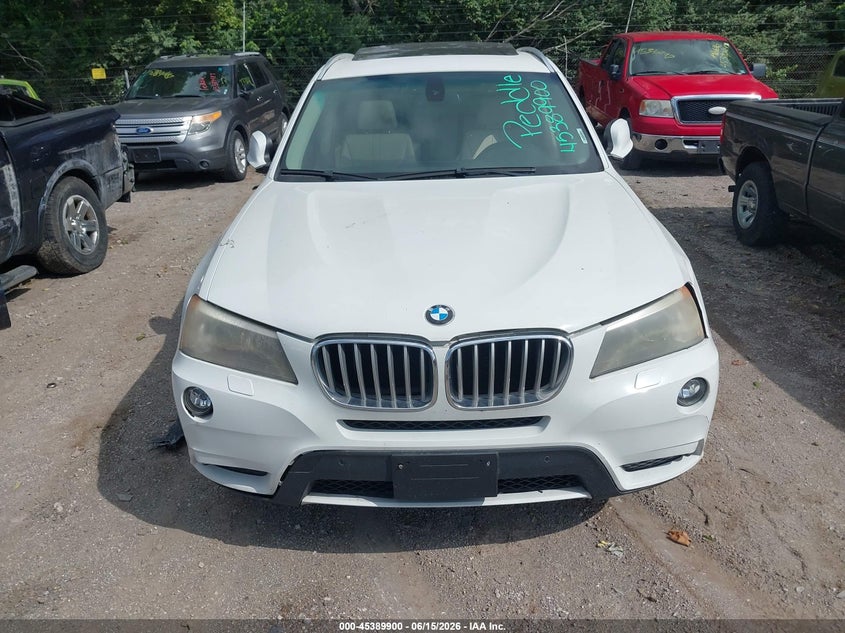 2011 BMW X3 VIN 5UXWX5C56BL711485 IAAI salvage auction — NORMAL WEAR, Clear (Indiana), sold $125 on 2026-07-29 (photo 6)