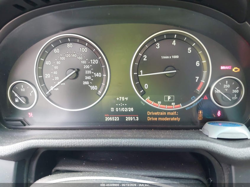2011 BMW X3 VIN 5UXWX5C56BL711485 IAAI salvage auction — NORMAL WEAR, Clear (Indiana), sold $125 on 2026-07-29 (photo 7)