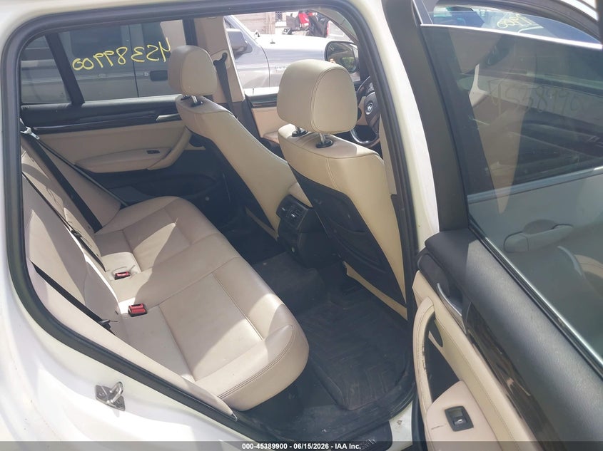 2011 BMW X3 VIN 5UXWX5C56BL711485 IAAI salvage auction — NORMAL WEAR, Clear (Indiana), sold $125 on 2026-07-29 (photo 8)