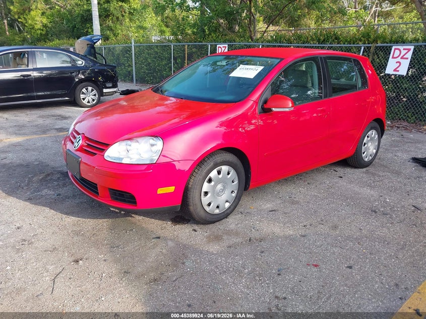 2009 Volkswagen Rabbit VIN WVWDA71K69W015300 IAAI salvage auction — NORMAL WEAR, Clear (Florida), sold $1,450 on 2026-08-10 (photo 2)