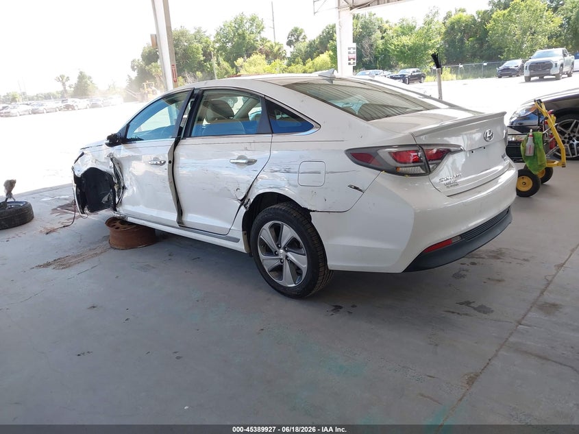 2017 Hyundai Sonata VIN KMHE34L1XHA051242 IAAI salvage auction — LEFT SIDE, Rebuildable (Florida), sold $1,500 on 2026-07-23 (photo 3)