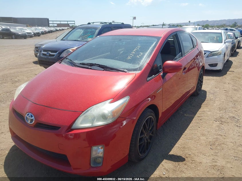 2010 Toyota Prius VIN JTDKN3DU0A0018489 IAAI salvage auction — NORMAL WEAR, Clear-Dealer Only (Arizona), sold $925 on 2026-07-28 (photo 2)