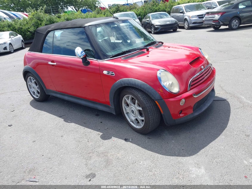 2007 Mini Cooper VIN WMWRH33507TJ43688 IAAI salvage auction — NORMAL WEAR, Clear-Dealer Only (North Carolina), sold $775 on 2026-07-13 (photo 1)