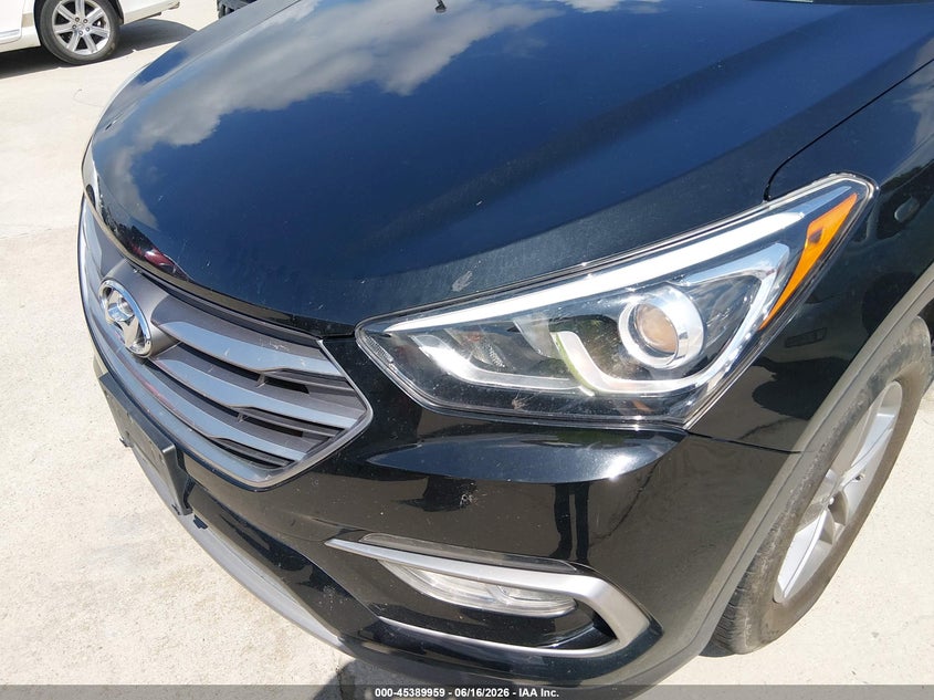 2017 Hyundai Santa fe VIN 5XYZU3LB9HG421618 IAAI salvage auction — NORMAL WEAR, Original (Texas), sold $4,425 on 2026-07-06 (photo 6)