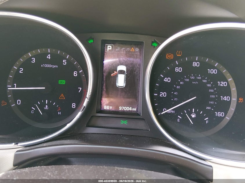 2017 Hyundai Santa fe VIN 5XYZU3LB9HG421618 IAAI salvage auction — NORMAL WEAR, Original (Texas), sold $4,425 on 2026-07-06 (photo 7)