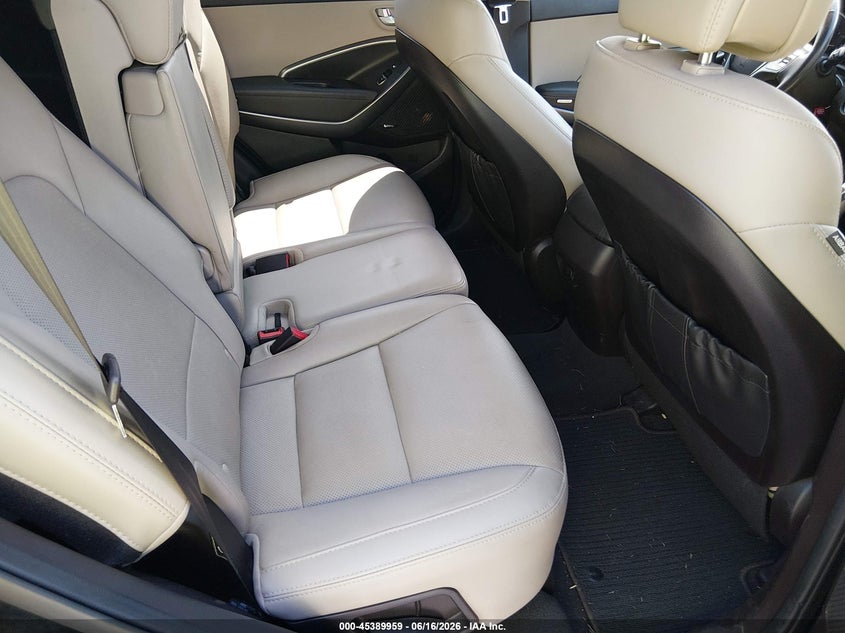 2017 Hyundai Santa fe VIN 5XYZU3LB9HG421618 IAAI salvage auction — NORMAL WEAR, Original (Texas), sold $4,425 on 2026-07-06 (photo 8)