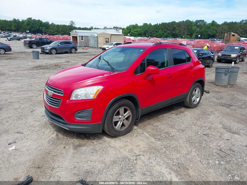 2016 Chevrolet Trax VIN KL7CJLSB0GB597799 IAAI salvage auction — NORMAL WEAR, Clear (Georgia), sold $275 on 2026-07-10 (photo 2)