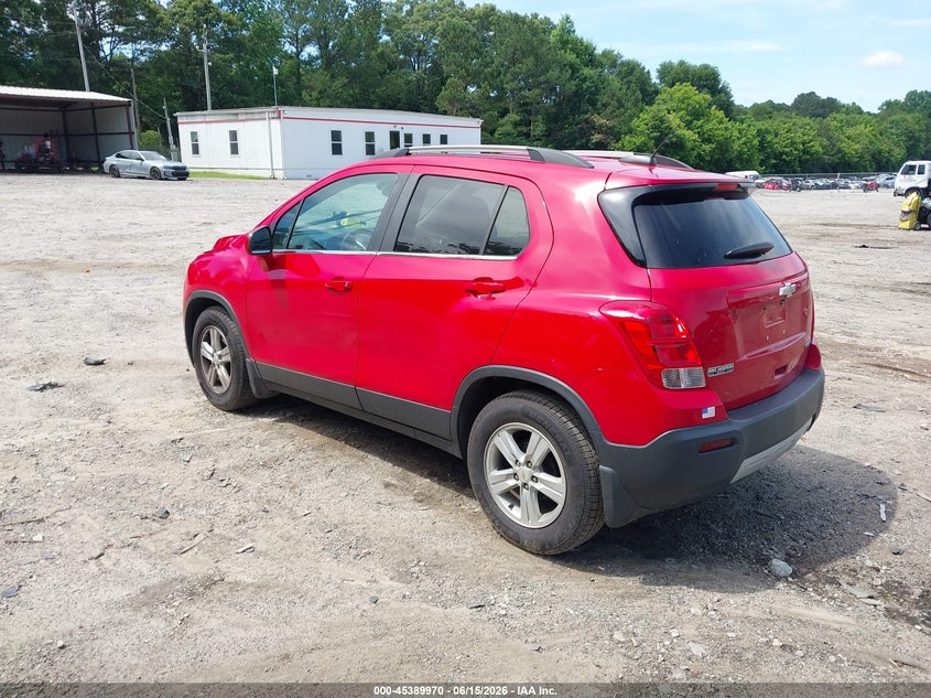2016 Chevrolet Trax VIN KL7CJLSB0GB597799 IAAI salvage auction — NORMAL WEAR, Clear (Georgia), sold $275 on 2026-07-10 (photo 3)