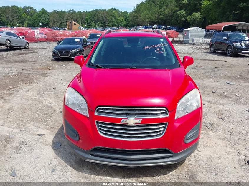 2016 Chevrolet Trax VIN KL7CJLSB0GB597799 IAAI salvage auction — NORMAL WEAR, Clear (Georgia), sold $275 on 2026-07-10 (photo 6)