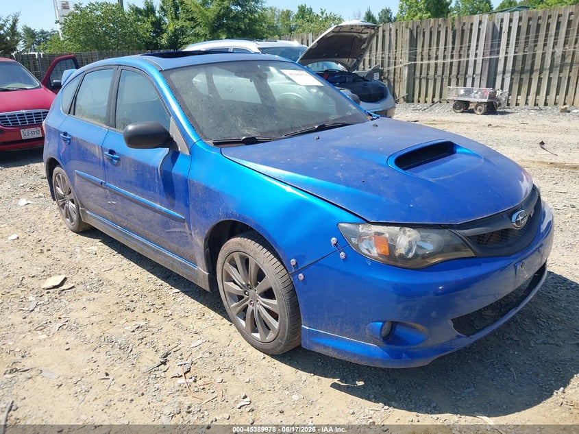 2009 Subaru Impreza VIN JF1GH76629G826550 IAAI salvage auction — NORMAL WEAR, Clear (Virginia), sold $300 on 2026-07-27 (photo 1)