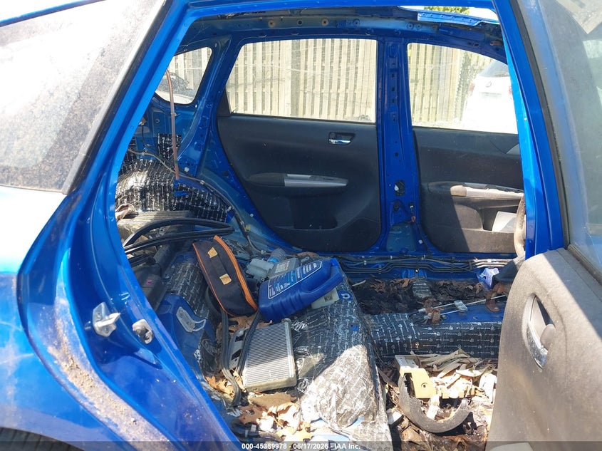 2009 Subaru Impreza VIN JF1GH76629G826550 IAAI salvage auction — NORMAL WEAR, Clear (Virginia), sold $300 on 2026-07-27 (photo 8)
