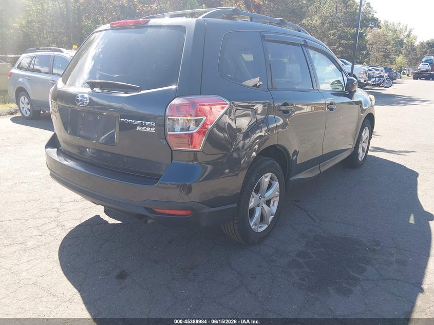 2014 Subaru Forester VIN JF2SJAEC5EH460148 IAAI salvage auction — NORMAL WEAR, Clear (Connecticut), sold $650 on 2026-07-28 (photo 4)