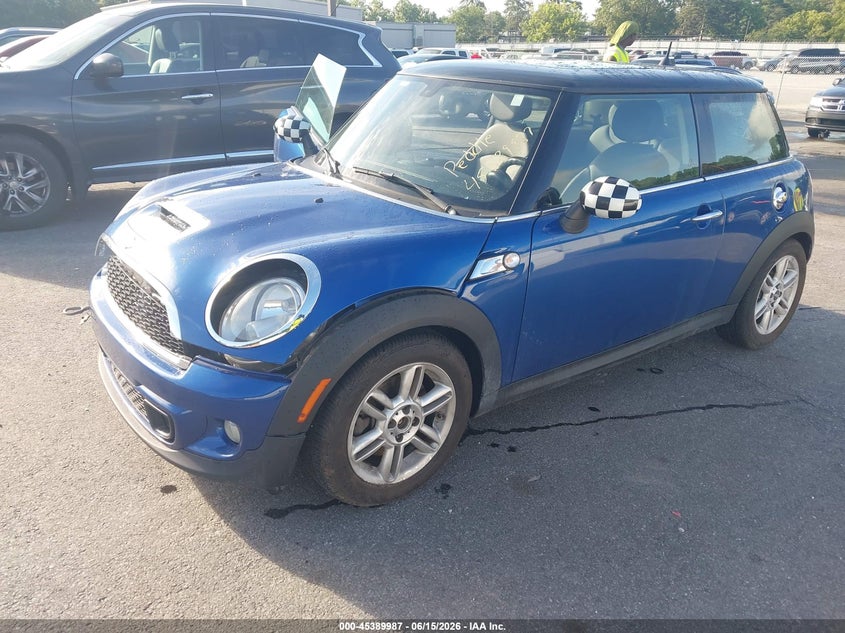 2013 Mini Hard top VIN WMWSV3C55DT478340 IAAI salvage auction — NORMAL WEAR, Clear (Georgia), sold $375 on 2026-07-22 (photo 2)
