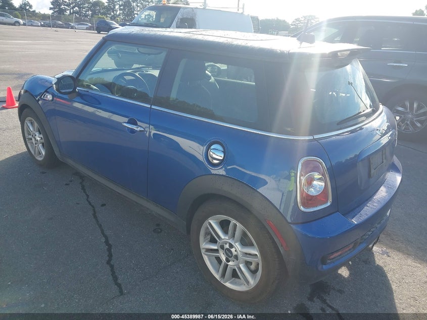 2013 Mini Hard top VIN WMWSV3C55DT478340 IAAI salvage auction — NORMAL WEAR, Clear (Georgia), sold $375 on 2026-07-22 (photo 3)