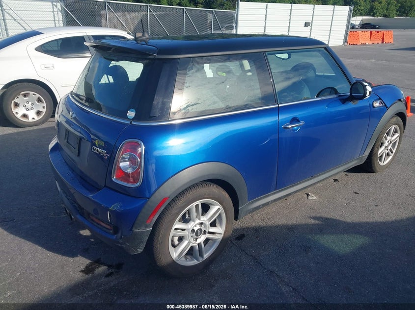 2013 Mini Hard top VIN WMWSV3C55DT478340 IAAI salvage auction — NORMAL WEAR, Clear (Georgia), sold $375 on 2026-07-22 (photo 4)