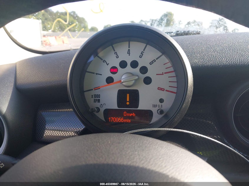 2013 Mini Hard top VIN WMWSV3C55DT478340 IAAI salvage auction — NORMAL WEAR, Clear (Georgia), sold $375 on 2026-07-22 (photo 7)