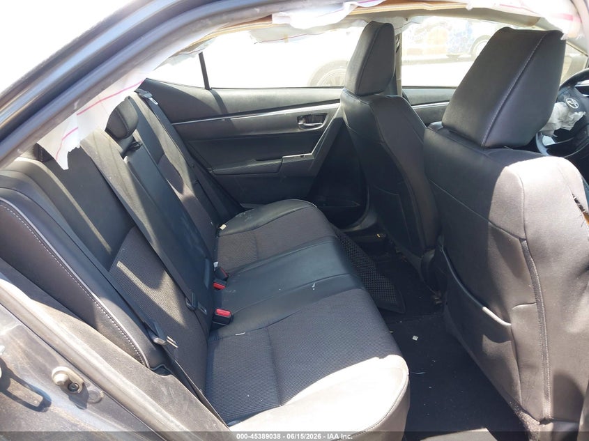 2015 Toyota Corolla VIN 5YFBURHE6FP265523 IAAI salvage auction — FRONT END, Salvage (California), sold $2,850 on 2026-07-07 (photo 8)