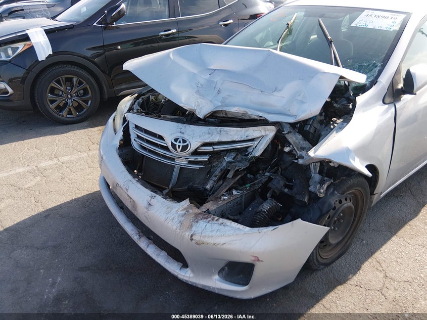 2013 Toyota Corolla VIN 2T1BU4EE8DC970960 IAAI salvage auction — NORMAL WEAR, Salvage (California), sold $775 on 2026-07-09 (photo 6)