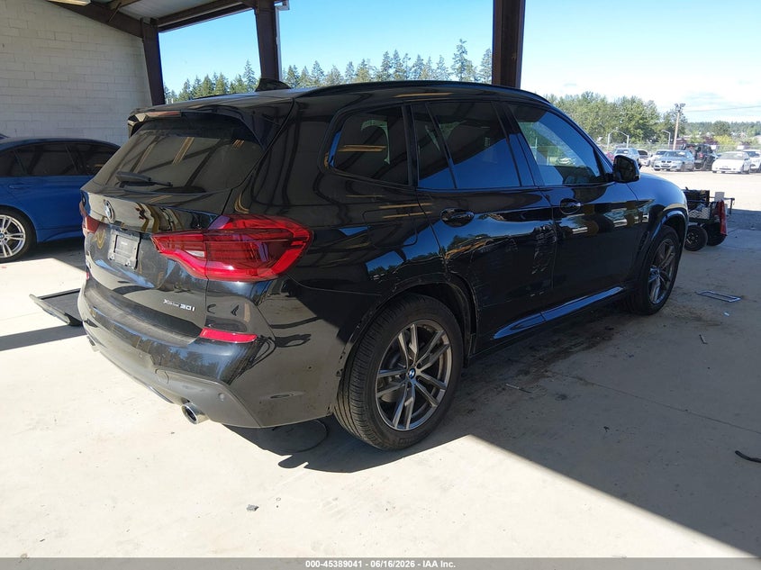 2019 BMW X3 VIN 5UXTR9C56KLP90368 IAAI salvage auction — SIDE, Salvage (Virginia), sold $13,600 on 2026-07-16 (photo 4)