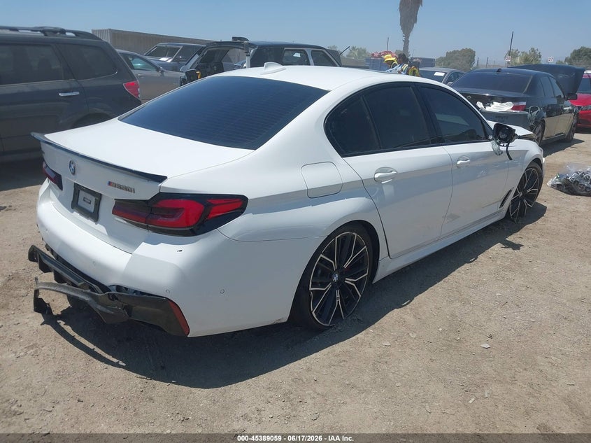 2022 BMW VIN WBA13BK05NCJ62066 IAAI salvage auction — FRONT & REAR, Wait Title, sold $12,750 on 2026-09-10 (photo 4)