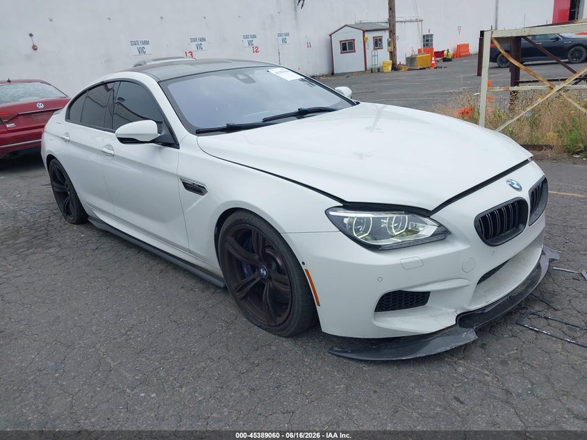 2014 BMW M6 VIN WBS6C9C58ED467415 IAAI salvage auction — FRONT END, Salvage (Oregon), sold $13,200 on 2026-08-27 (photo 1)