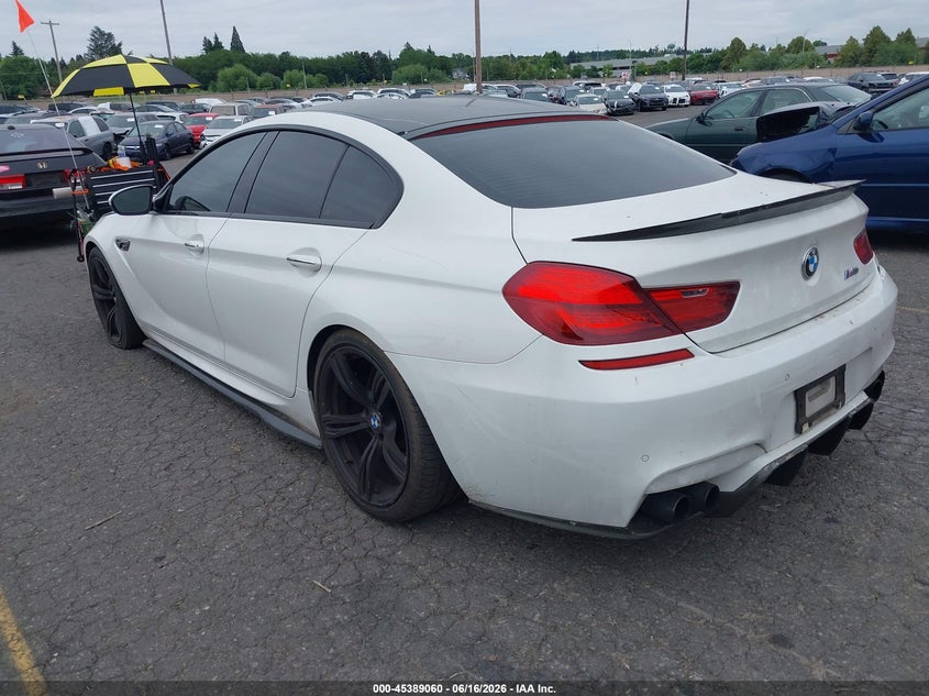 2014 BMW M6 VIN WBS6C9C58ED467415 IAAI salvage auction — FRONT END, Salvage (Oregon), sold $13,200 on 2026-08-27 (photo 3)
