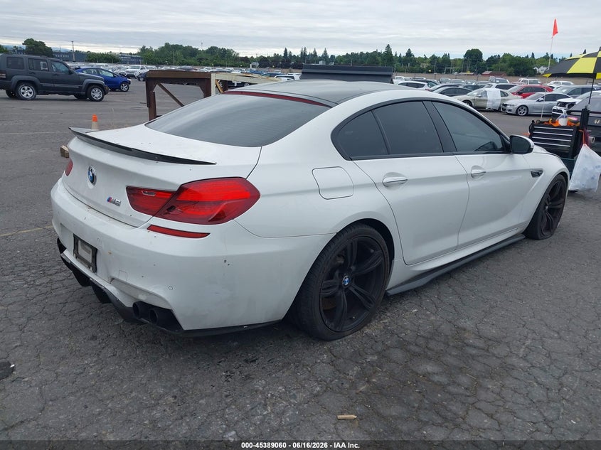 2014 BMW M6 VIN WBS6C9C58ED467415 IAAI salvage auction — FRONT END, Salvage (Oregon), sold $13,200 on 2026-08-27 (photo 4)