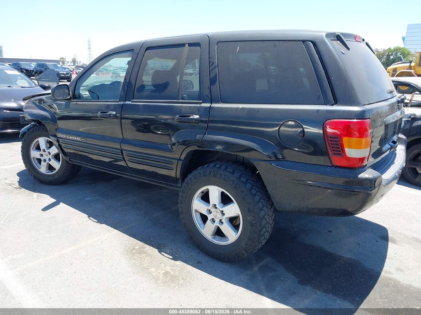 2001 Jeep Grand cherokee VIN 1J4GX58S21C711044 IAAI salvage auction — LEFT FRONT, Salvage (California), sold $550 on 2026-07-09 (photo 3)