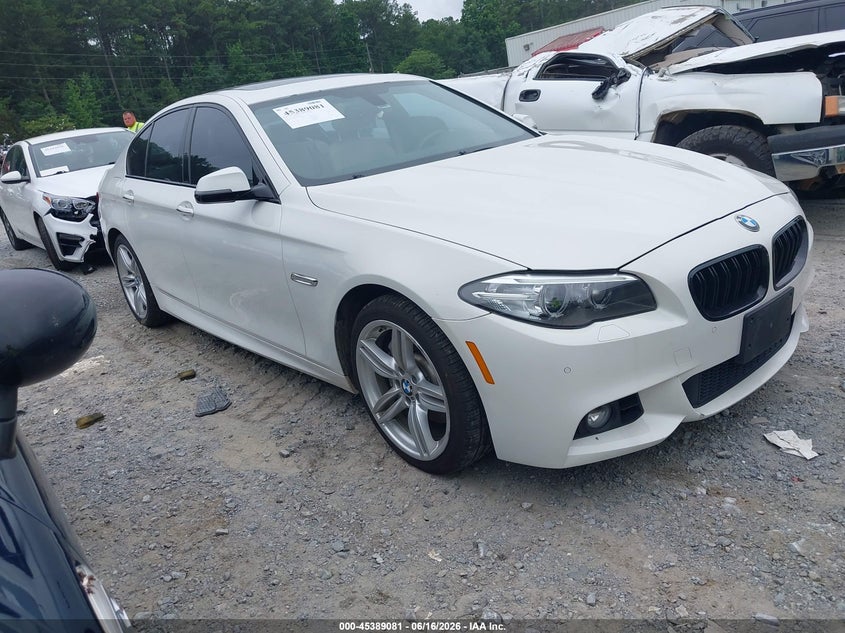 2014 BMW 5er VIN WBAXA5C54ED001682 IAAI salvage auction — FRONT END, Repossession Paperwork (Georgia), sold $6,600 on 2026-07-14 (photo 1)