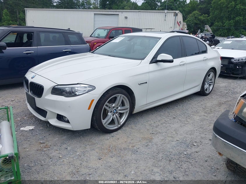 2014 BMW 5er VIN WBAXA5C54ED001682 IAAI salvage auction — FRONT END, Repossession Paperwork (Georgia), sold $6,600 on 2026-07-14 (photo 2)