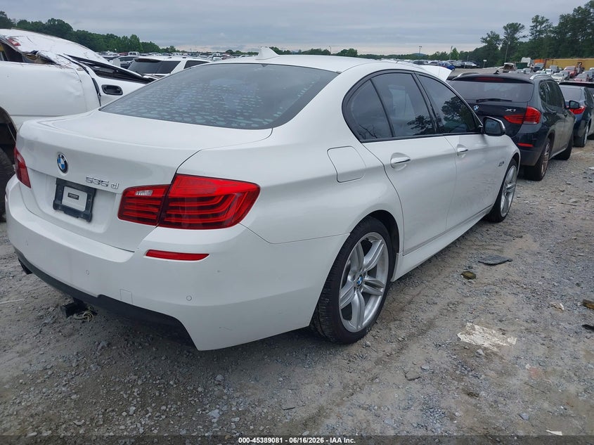 2014 BMW 5er VIN WBAXA5C54ED001682 IAAI salvage auction — FRONT END, Repossession Paperwork (Georgia), sold $6,600 on 2026-07-14 (photo 4)