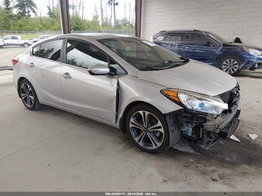 2015 Kia Forte VIN KNAFZ4A80F5373561 IAAI salvage auction — FRONT END, Bill Of Sale (Washington), sold $1,100 on 2026-07-22 (photo 1)