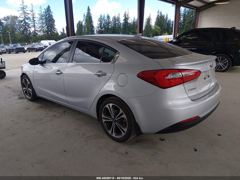2015 Kia Forte VIN KNAFZ4A80F5373561 IAAI salvage auction — FRONT END, Bill Of Sale (Washington), sold $1,100 on 2026-07-22 (photo 3)