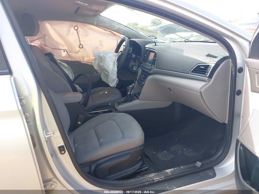2018 Hyundai Elantra VIN KMHD84LF6JU508237 IAAI salvage auction — FRONT END, Salvage (Texas), sold $25 on 2026-07-27 (photo 5)