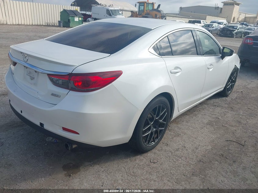 2014 Mazda 6 VIN JM1GJ1V67E1136500 IAAI salvage auction — WATER/FLOOD, Salvage Title, sold $25 on 2026-07-27 (photo 4)